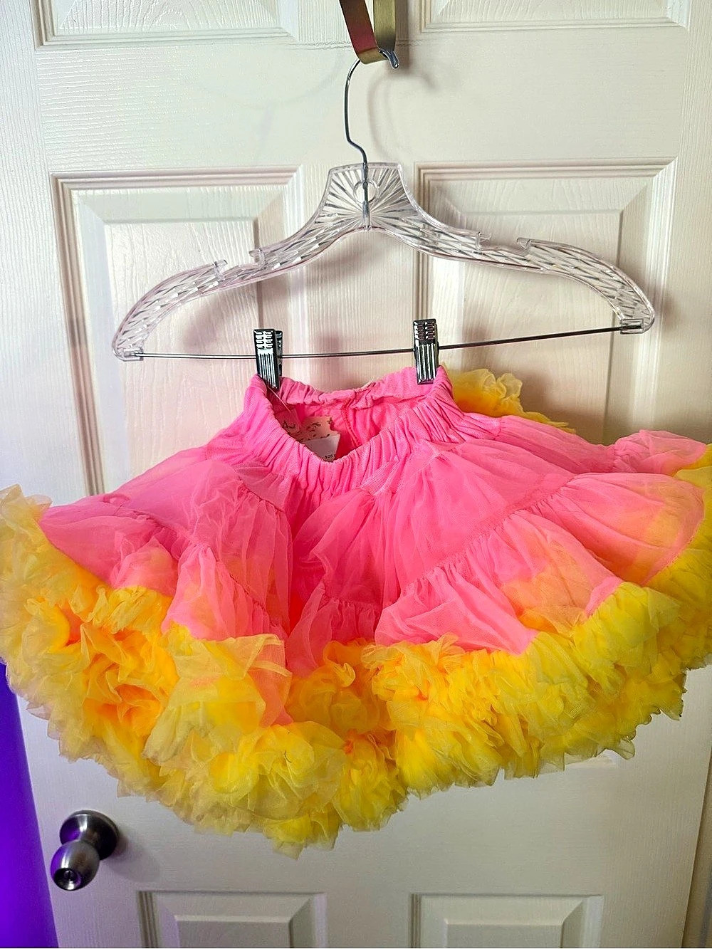 Color Block Ruffle Skirt Girls tutu